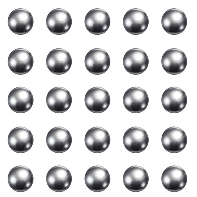 Unique Bargains Boules de Précision Diamètre 9/32 Pieds 440C Acier Inoxydable G25 pour Roulements Lot de 60