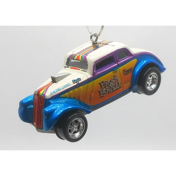 Christmas Ornament for 1933 Willys Prock & Howell Blue White