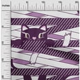 thumbnail image 2 of oneOone Velvet Purple Fabric Kids Sewing Craft Projects Fabric Prints By Yard 58 Inch Wide, 2 of 4