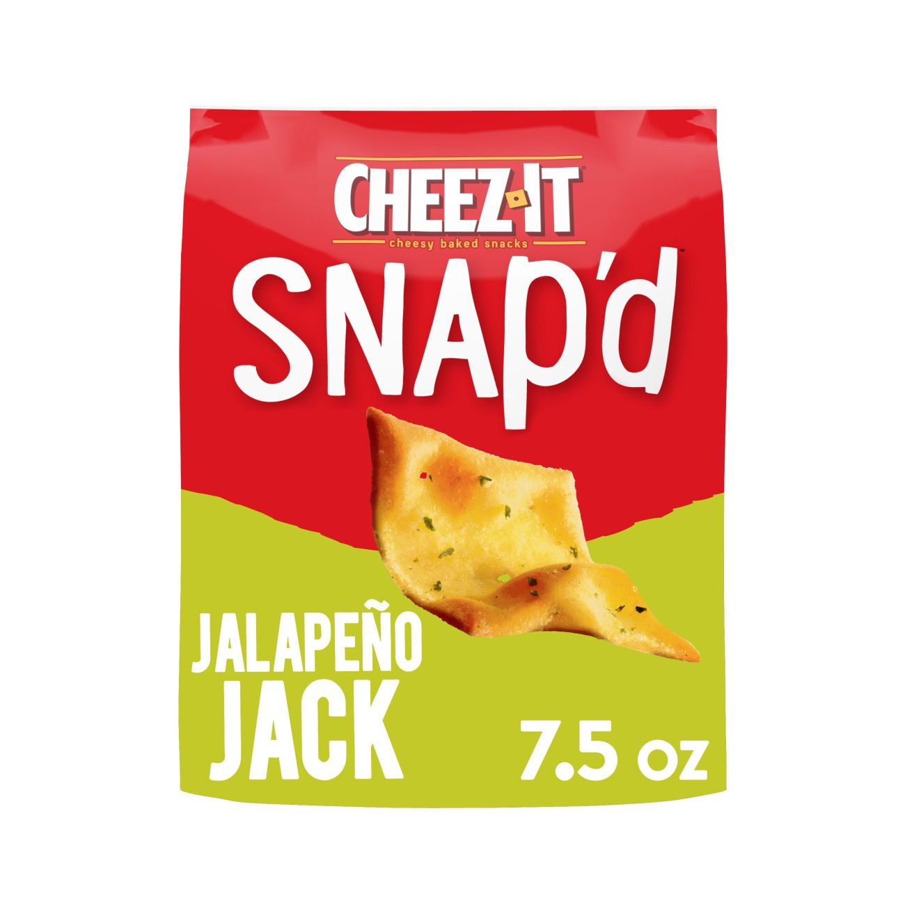 CheezIt Snap'd, Cheesy Baked Snacks, Jalapeno Jack, 7.5 Oz Walmart