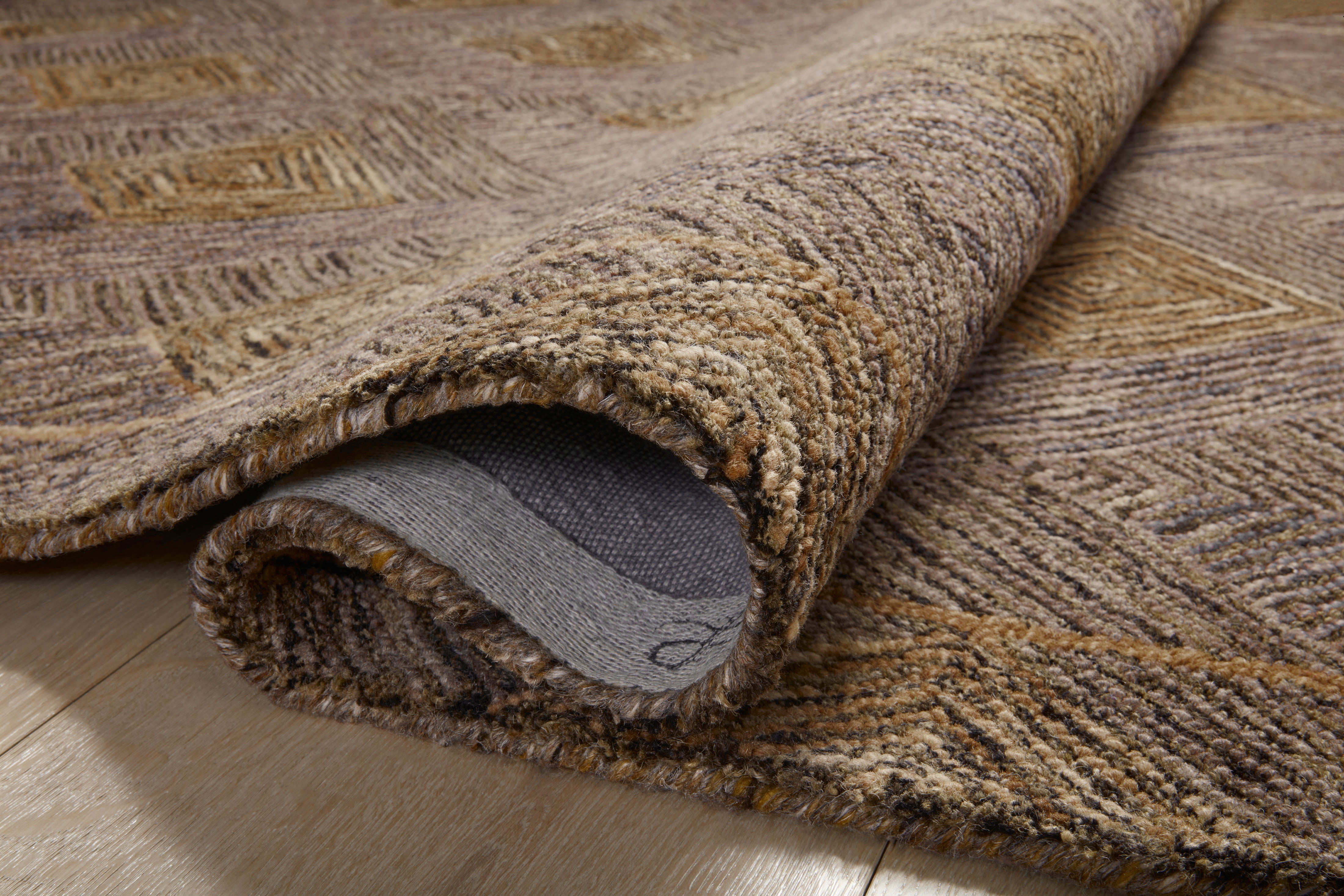 Loloi Varena Plum / Gold 7'-9" x 9'-9" Area Rug