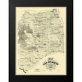 thumbnail image 2 of Compton 19x24 Black Modern Framed Museum Art Print Titled - San Joaquin California Landowner - Compton 1895, 2 of 5