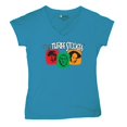 thumbnail image 5 of The Three Stooges Colorful Women's V-Neck T-shirt Funny 3 Wise Guys Curly Moe Larry Shemp Classic Retro American Legend Tee, 5 of 7