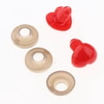 thumbnail image 3 of 200 Uds. Juntas de Botones de Ojos de Seguridad Muñeca Oso Accesorios para Juguetes de Peluche, 3 of 9