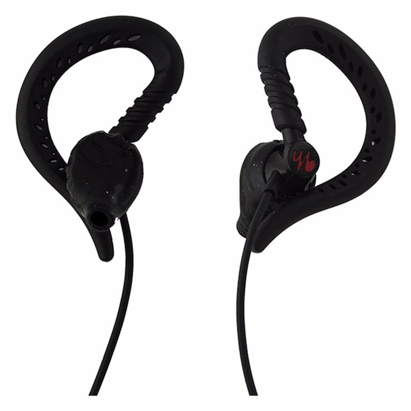 Yurbuds Focus 300 Sweat Proof Sport Earphones Headphones Black Red Walmart Com Walmart Com