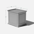 thumbnail image 4 of Veradek 2-in-1 Tray and Storage Table – Grey, 4 of 12