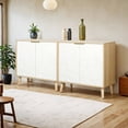 thumbnail image 4 of Putuo Decor 31.5" Sideboard Cabinet with Doors, Modern Storage Cabinet with Adjustable Shelves, 4 of 9