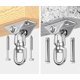 thumbnail image 3 of Gancho de techo de acero inoxidable compatible con hamaca, asiento de porche, columpio, yoga, 3 of 5