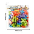 thumbnail image 3 of Educational Pipe Building Toys for Kids Learning Kindergarten Preschool Construction Set Assembly Puzzle for Children Ages 6+, 3 of 8