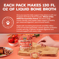 thumbnail image 2 of Brutus Bone Broth Probiotic Meal Toppers for Dogs Mega Pack (Pork) - Pet Food Topper - Bone Broth Powder Fortified - Pet Safe Human Grade Dog Food Topper - Makes Up to 130 Liquid Oz, 2 of 10