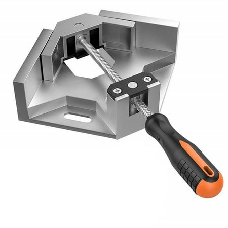 

Right Angle Clip Clamp Tool Single Handle Aluminum Alloy Corner Clamp Woodworking Clip Right Angle Folder