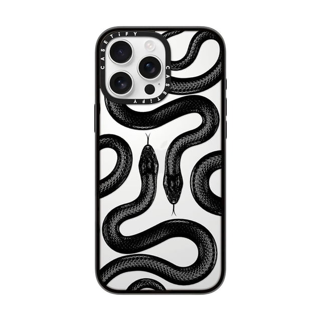 Funda para teléfono CASETiFY Compact Case iPhone 16 Pro Max Black
