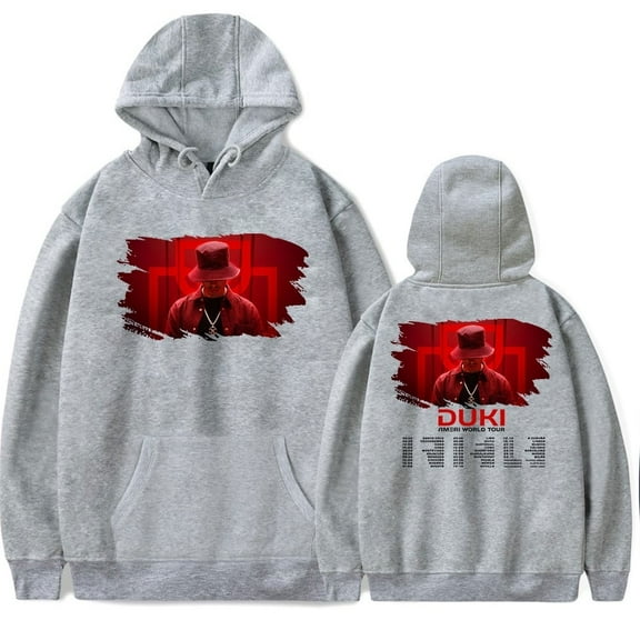 Duki Ameri Tour Merch Hoodies Women Men Casual Long Sleeve Sweatshirt Fashion Clothes