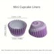 thumbnail image 3 of 250 Uds Mini vasos de papel for pasteles-moldes desechables for hornear for magdalenas y postres, 3 of 6