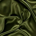 thumbnail image 5 of MDS Pack of 100 Yard Charmeuse Bridal SOLID Satin Fabric for Wedding Dress Fashion Crafts Costumes Decorations Silky Satin 44” Olive Green, 5 of 7