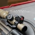 thumbnail image 5 of Monstrum Sidewinder Series Scope Mount with 45 Degree Canted Red Dot Sight Base | 34 mm Diameter | Docter Footprint, 5 of 7