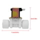 thumbnail image 1 of Válvula Solenoide De Agua, Válvula Solenoide Eléctrica, N/C G3/4\" DC 12V Para Equipo Eléctrico Calentador De Agua Solar Mgaxyff Otros, 1 of 8
