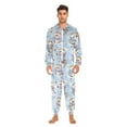 thumbnail image 6 of joogoo Cute Hedgehog Unisex Adults Onesies Pajamas Jumpsuits L, 6 of 7