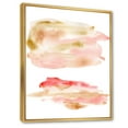 thumbnail image 3 of Designart 'Abstract Clouds Set With Pink Gold Beige and Red' Modern Framed Canvas Wall Art Print, 3 of 5