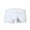White, variant on Underwear for Men Mens Solid Briefs Fashion Underwear Personalized Mid-Waist Hoop Panties Buttock Covering Briefs Mens Underwear Briefs