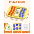 thumbnail image 3 of D-FantiX Pop Sensory Fidget Toys for Kids, Math Dice Educational Learning Activity, Portable Travel Board Game, Interactive Family Nights Party Fun for Adults & Kids, 3 of 7