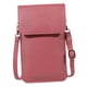 thumbnail image 2 of Mini cruzado para teléfono, monedero para mujer, cruzado, de hombro, 3 bolsillos , cartera, Rosado Soledad Monedero de hombro, 2 of 6