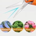 thumbnail image 4 of Herramientas de alta calidad para un cuidado eficiente de las plantas Tijeras de podar de acero inoxidable para jardín, 4 of 8