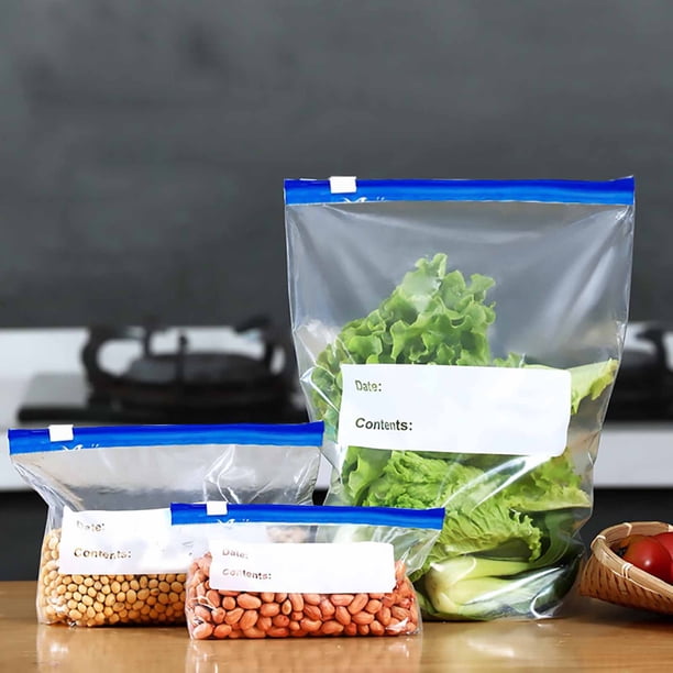 Bolsa de Almacenamiento Xihbxyly de Grado alimenticio con Cierre deslizante