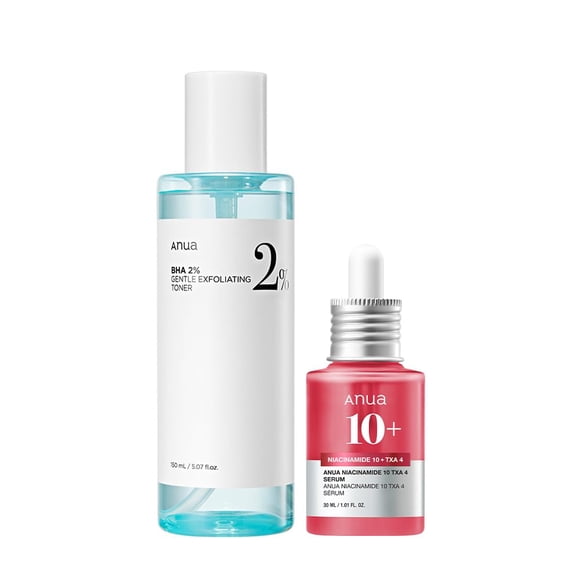 Set de cuidado de la piel ANUA 2% BHA + 10% niacinamida Skin Booster Duo