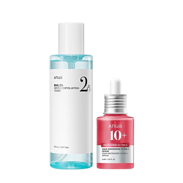 Set de cuidado de la piel ANUA 2% BHA + 10% niacinamida Skin Booster Duo