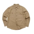 thumbnail image 5 of Bxsruta Mens Long Sleeve Shirts Casual Button Down Utility Shirts with Pockets, 5 of 6
