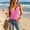 Hot Pink, variant on yillto Womens Racerback Tank Sleeveless Lightweight Loose Top Beach Vacation Workout Gym Tees Outfits