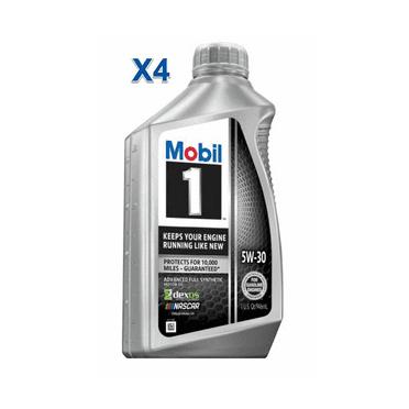 4 Quarts Engine Motor Oil MOBIL 1 Advanced Full Synthetic SAE 5W-30 MPN #124315