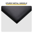 thumbnail image 5 of Swivel Campfire Grill Skillet Combo, Portable Heavy Duty Camping Grill Grate with Height Adjustable Grill Grate and Grill Pan and Carry Bag, Black, 5 of 12