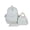 Green 420*300*150, variant on Floral Lace Nylon Daypack Bundle with Lunch Tote & Pen Case, 3-Piece Preppy Academy Rucksack Combo for Travel & Daily Use (White)