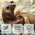 thumbnail image 3 of Sea Lion Velvet Throw Pillow Covers Set of 2 with Unique Patterns in Sizes 16x16, 18x18, and 20x20 Inches for Chair Pillow, 3 of 6
