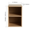 thumbnail image 5 of Wall Mounted Small 12 Inch Storage Shelf - For Multiple Spaces Oak, Plywood, Modern Appearance 12-inch Diverse Locations Robust, 5 of 7