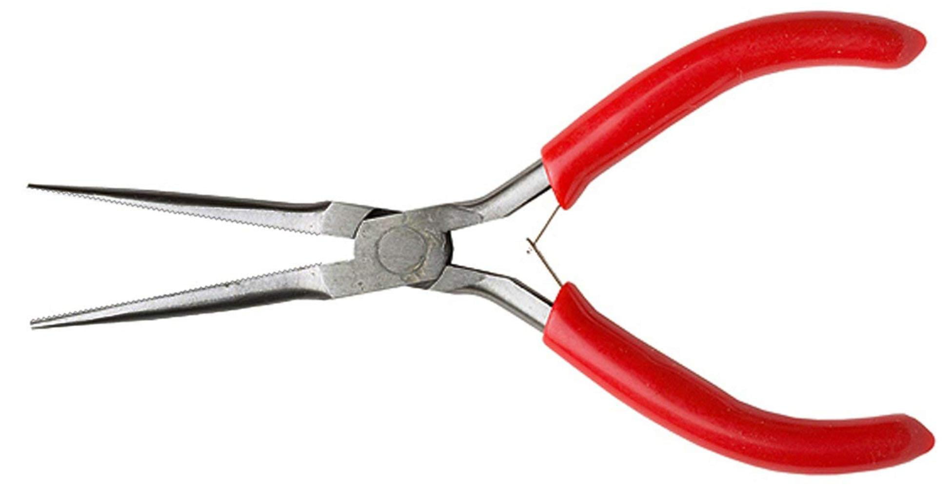 Long Round Nose Pliers W/Soft Grip Handle-5" 