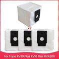 thumbnail image 1 of Vacuum Cleaner Bags Replacement for Tapo RV30 Plus RV10 Plus RVA200 Robot Vacuum Parts Large Capacit, 1 of 5