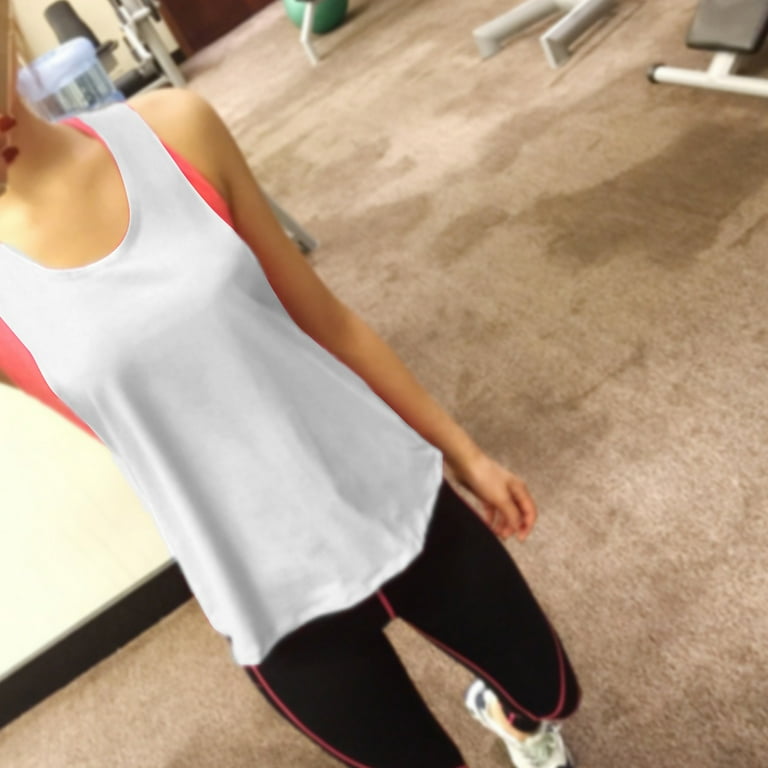 Women Quick Drying Vest Sleeveless Shirt Tank Top Yoga