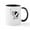 White/Black Inside, variant on CafePress - Cow Goes Moo Greek Mu Funny Math Teacher Mugs - 11 oz Ceramic Mug - Novelty Coffee Tea Cup