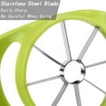 thumbnail image 3 of Apple slicer (8 slices, green), 3 of 5