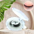 thumbnail image 4 of Pestañas autoadhesivas reutilizables, exterior exterior exterior natural, 3D reversibles, múltiples pestañas postizas gruesas, para maquillaje de mujer, sin pegamento, C Macarena pestañas reutilizables, 4 of 7