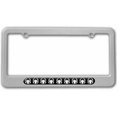 thumbnail image 1 of Spiders White License Plate Tag Frame, Multiple Colors, 1 of 1