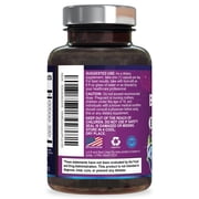 B Complex Vitamins Capsules - Super Complete B-100 Complex with Vitamin B12 B6 C Biotin Folate & Folic Acid for Immune & Energy Support - Supplement for Heart, Brain, Nerve Support - 120 Capsules