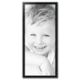 thumbnail image 2 of ArtToFrames 20" x 46" Black Engraved Edges Picture Frame, 20x46 inch Black Wood Poster Frame (WOM-4055), 2 of 8