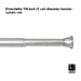 Loft Chroma Tension 7/8 Rod 36-54 Nickel