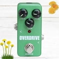 thumbnail image 3 of Vintage Overdrive Guitar Effect Pedal Guitarra Overdrive Booster High-Power Tube Overload Guitar Stompbox (Green), 3 of 4