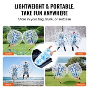 KFFKFF Inflatable Bumper Ball 1-Pack 4FT/1.2M PVC Sumo Zorb Ball for Teen & Adult