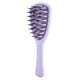 thumbnail image 1 of Masajeador de cuero cabelludo con mango largo para limpieza profunda y crecimiento del cabello. Cepillo de ducha morado., 1 of 5